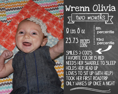 Wrenn - two months-blog